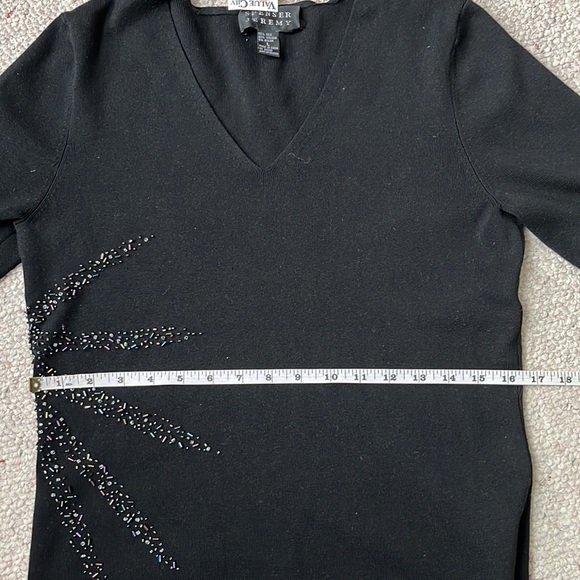 NWT Spencer Jeremy VTG beaded sweater L - Picture 8 of 10